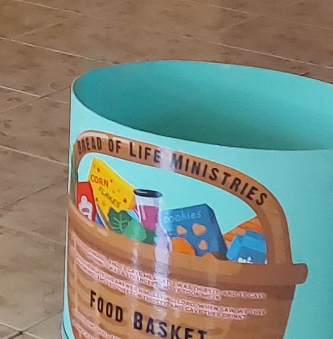 Food Basket at Bread of Life Ministries
